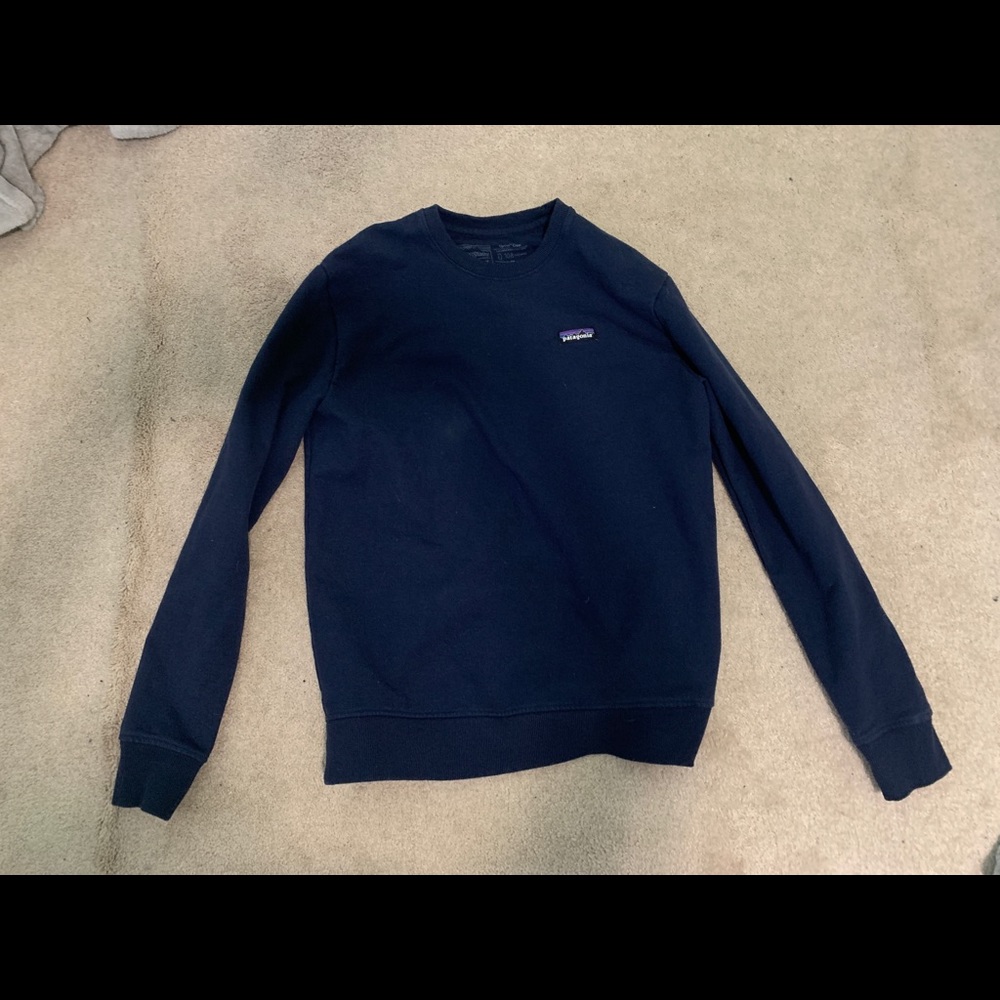 Navy Blue Patagonia Crew Neck